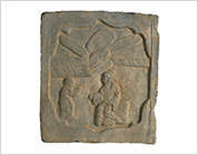 Tile with Relief of the Episode from Twenty-four Stories of Filial Piety