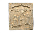 Tile with Relief of the Episode from Twenty-four Stories of Filial Piety