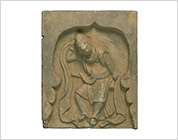 Tile with Relief of Dancer