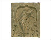 Tile with Relief of Dancer