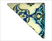 Polychrome Tile with Design of Palmetto