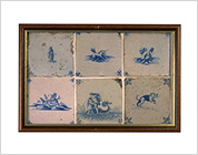 Tiles with Cobalt-Blue (Design of Creatures)