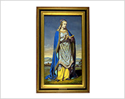 Polychrome Portrait Tile