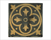 Encaustic Tiles with Floral Design