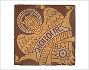 Encaustic Tile with Design of Coat of Arms