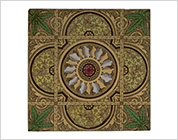 Transfer Printed Tiles with Floral Design