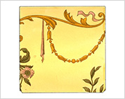 Transfer Printed Tiles with Added Hand-Colouring