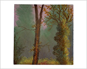 Hand Painted Tiles with Design of the Nature Scene