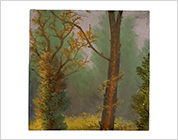 Hand Painted Tiles with Design of the Nature Scene
