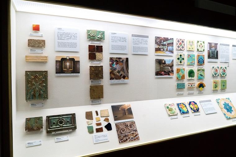 Tile Museum's refurbished secondfloor  