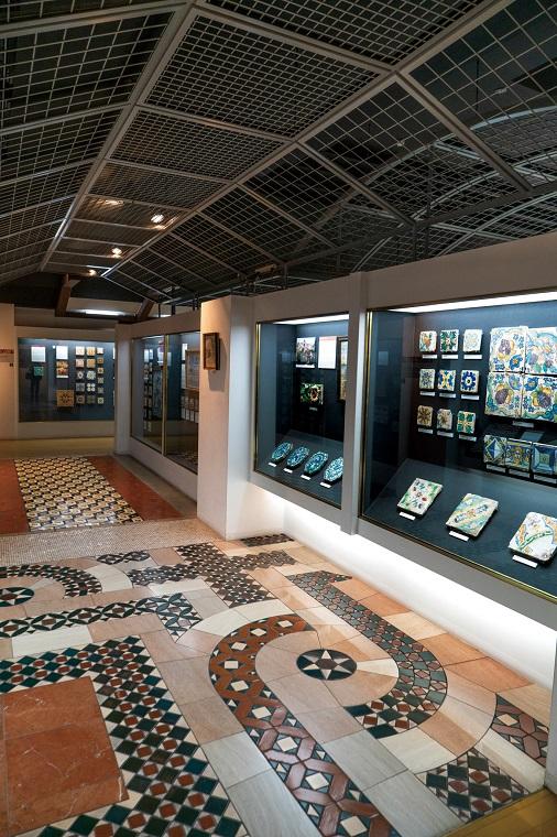 Tile Museum's refurbished secondfloor 