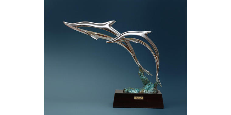 MIYATA Ryohei, metalwork, b.1945, Sado