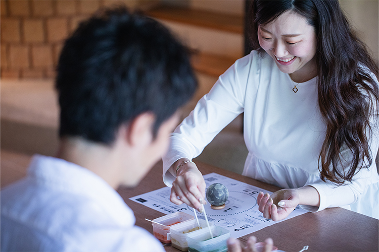 光るどろんだんごづくり