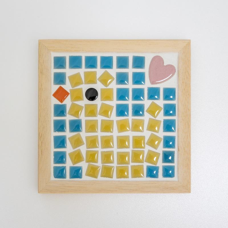 モザイクアートキット 「あひる」 10cm×10cm 