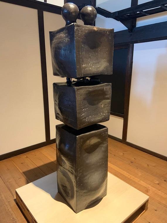 国際芸術祭「あいち2022」展示風景 鯉江良二《熔》（1968年）