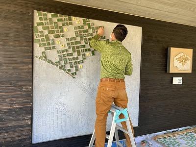 ミュージアム日記 No.259 <br>旧丸栄百貨店本館のモザイク壁画、復元の工程を紹介！