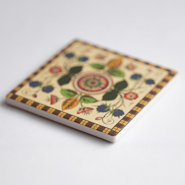 タイル図案コースター 1,045円 ／枚 (税込)