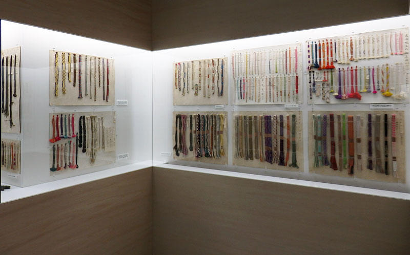 「着物文化の組紐」土山コレクション