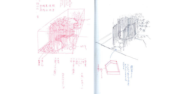 スケッチ ©温室 塚田有一