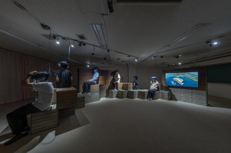 国際芸術祭「あいち2022」 展示風景 許家維（シュウ・ジャウェイ）《土の工藝（アースクラフト）》2022年