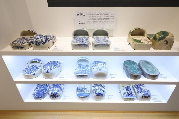 展示している厠下駄